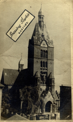 Kościół w Brzezinach Śląskich - zdjęcia archiwalne