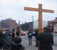 Droga Krzyżowa ulicami Brzezin - marzec 2013
